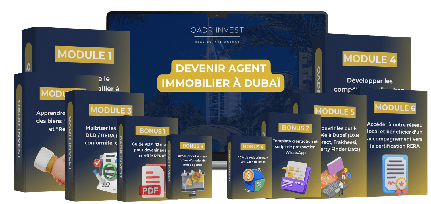Formation agent immobilier Dubaï